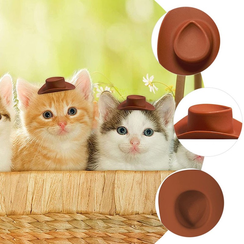 30 Pcs Tiny Cake Hats Mini for Crafts Miniture Decoration gallery