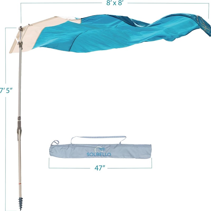 Shade - The Ultimate Wind-Driven Beach Umbrella, Effortless to Set Up, gallery