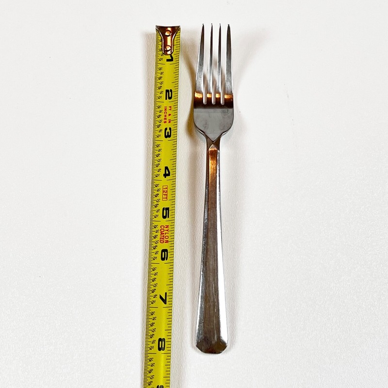 Set 4 Oneida Chroma-Mandolina Stainless 18/10 Glossy Dinner Forks 8 inches gallery