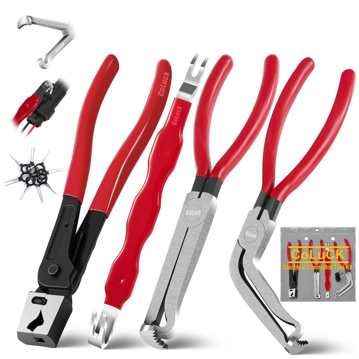5Pcs Electrical Disconnect Pliers for Cars, Hose Clamp Pliers Connector Remov gallery
