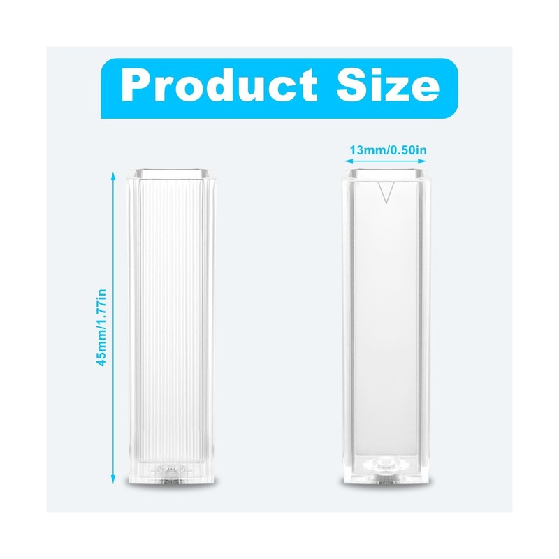 CryoKing 100Pcs Polystyrene Cuvettes, 2.5-4.5 ml Disposable Plastic PS Cuvett... gallery