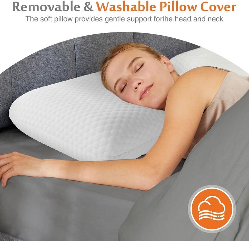 Bed Memory Foam Pillow Soft and Comfortable Standard Size Pillows for Sleeping gallery