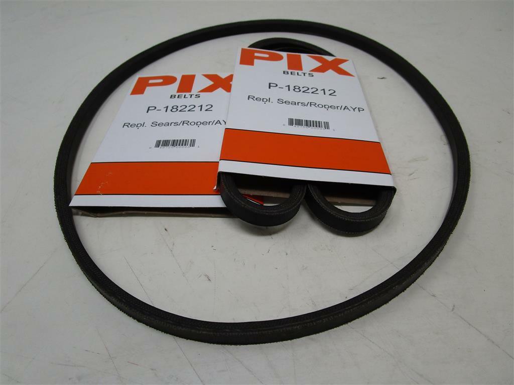 2 For Bad Boy Craftsman 182212 Ariens AYP 3/8"x34 5/8" V-Belt in a Pix P-182212 gallery