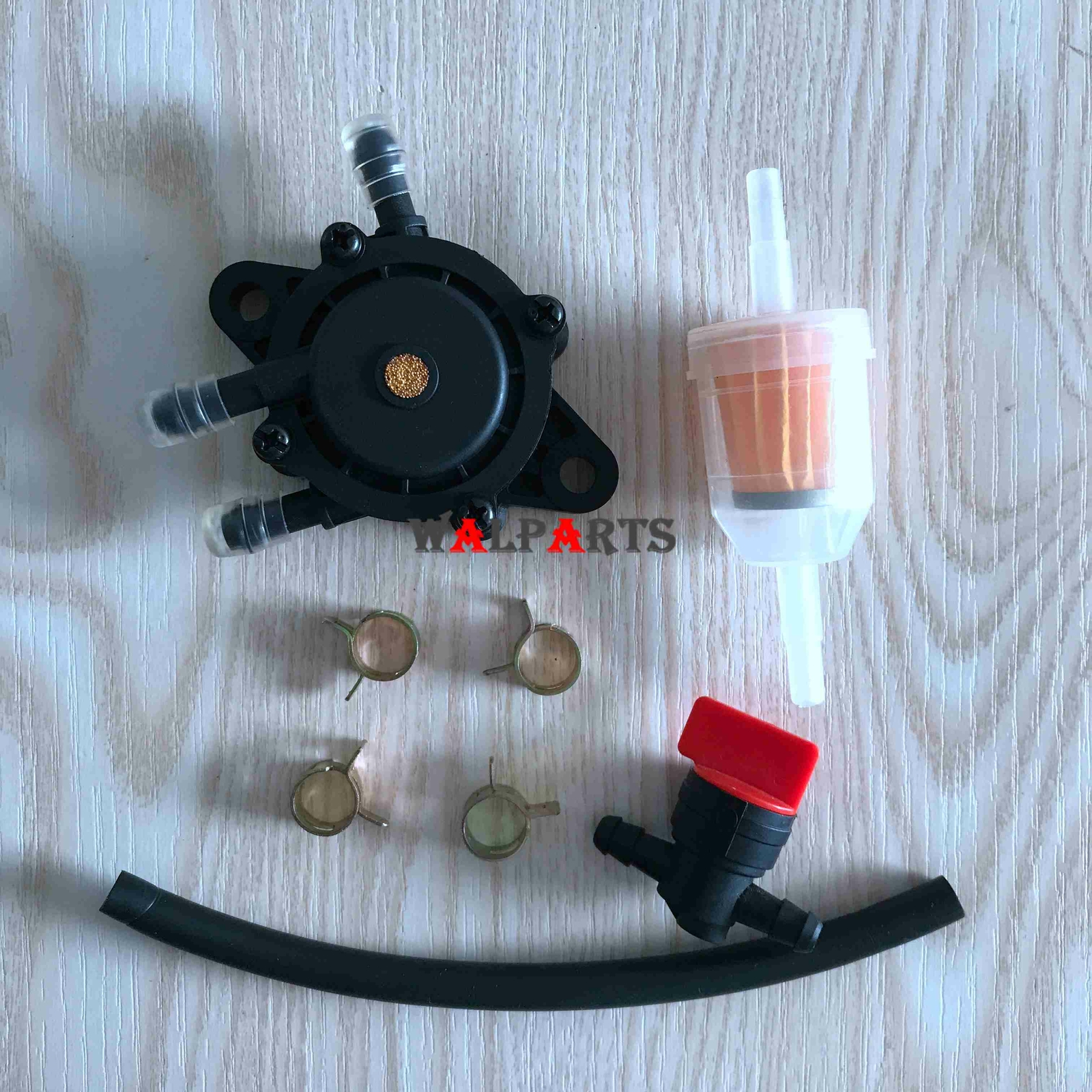 Fuel Pump Fuel Filter Kit For John Deere LA145 LA135 LA125 D160 D150 D140 D130 gallery