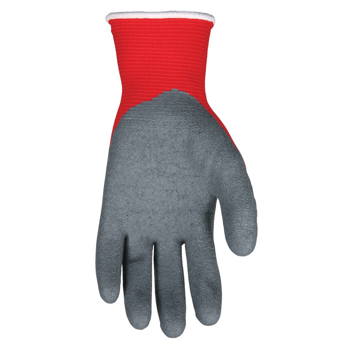 Ninja Flex N9680 Red Nylon Shell 15 Gauge Gray Latex Palm Coated Work Gloves gallery