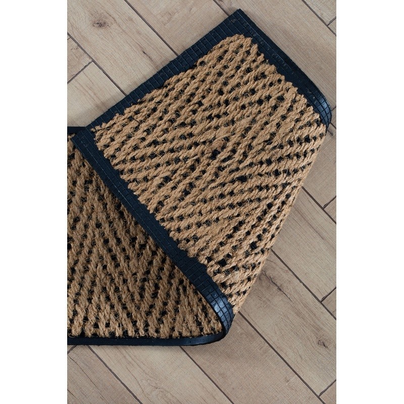 Natural Rubber Boot Tray W/ Coir Insert Heavy Duty Outdoor Use Puddle Catcher gallery