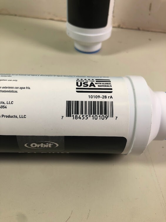 Orbit 2 Pack Universal Inline Calcium Inhibitor Misting Filter 10109W gallery