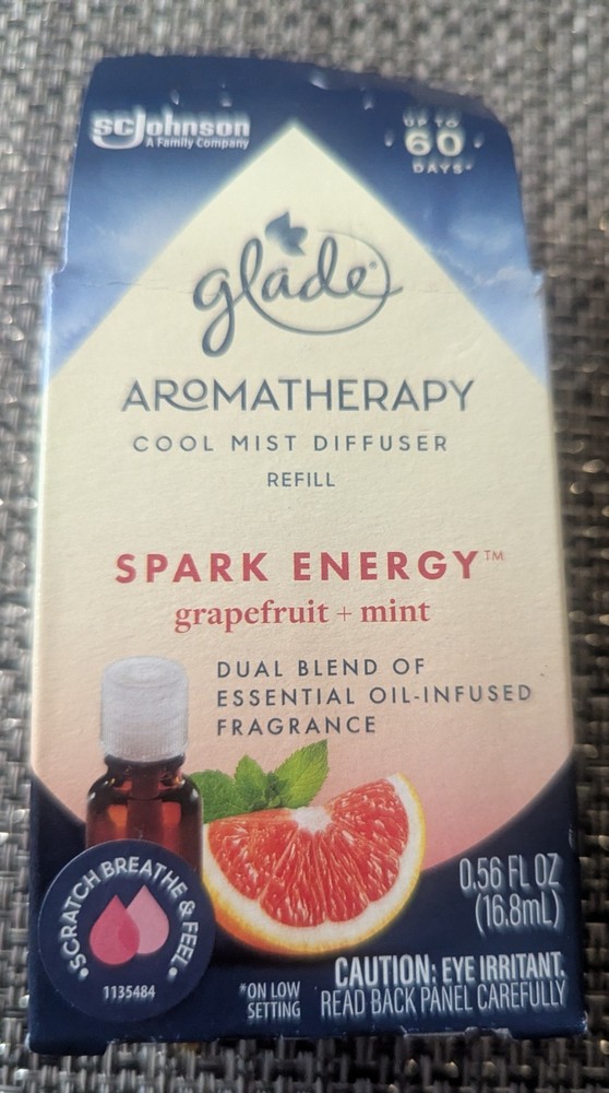 Glade Essential Oil Diffuser Refill Aromatherapy Diffuser 0.56oz