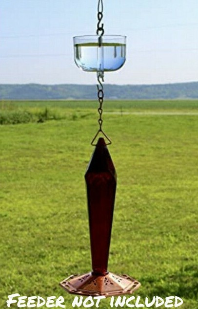 NECTAR PROTECTOR Jr CLEAR SE624 ANT MOAT for Hummingbirds Orioles & Fruit Feeder gallery