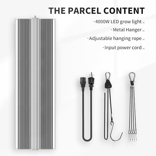 Dimmable LED Light, Full Spectrum Plant Lamp for Indoor Seed Starting, BP2000 gallery