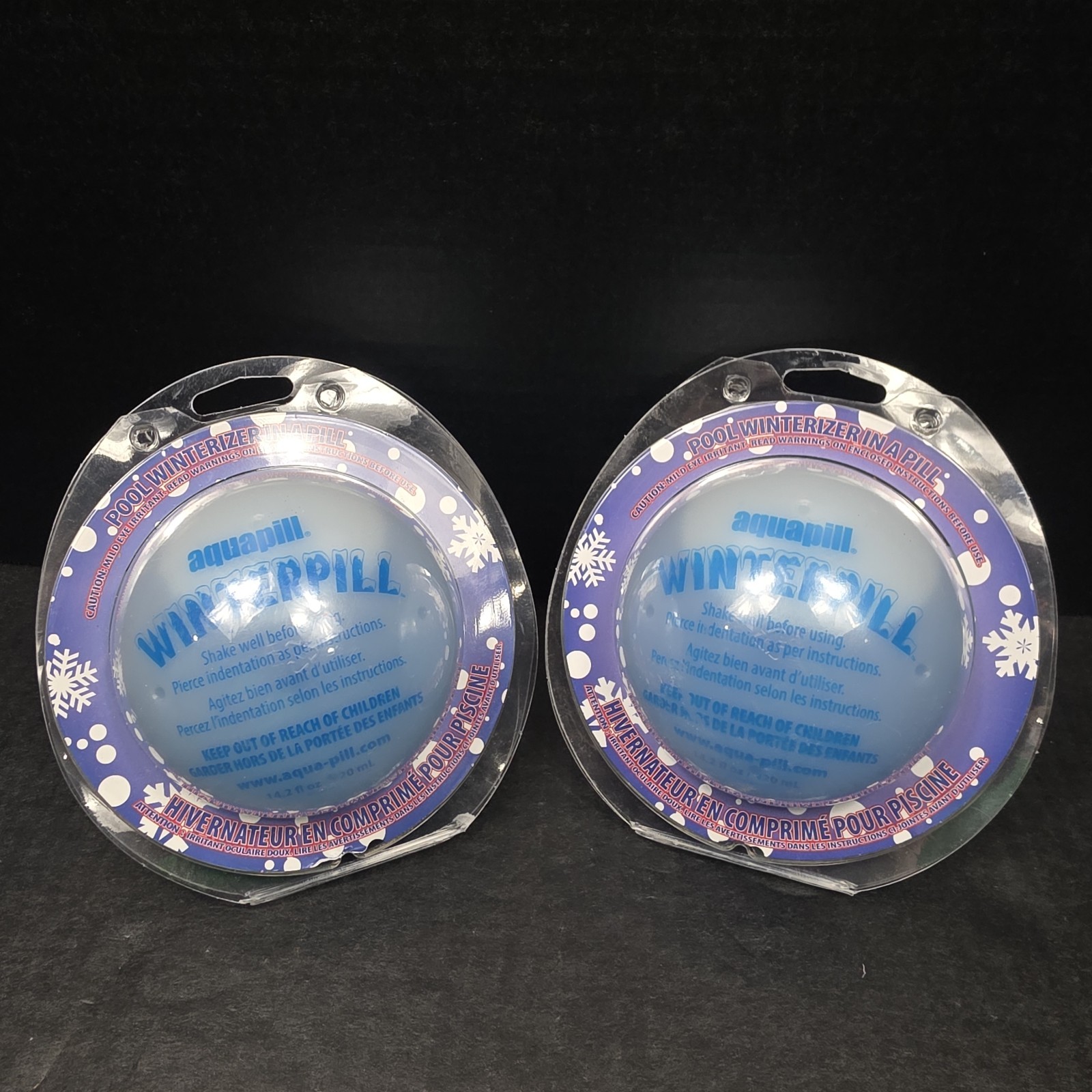 AquaPill WinterPill 2-Pack, All-In-One Pool Winterizer Ball, AP71, 30K Gal, New! gallery