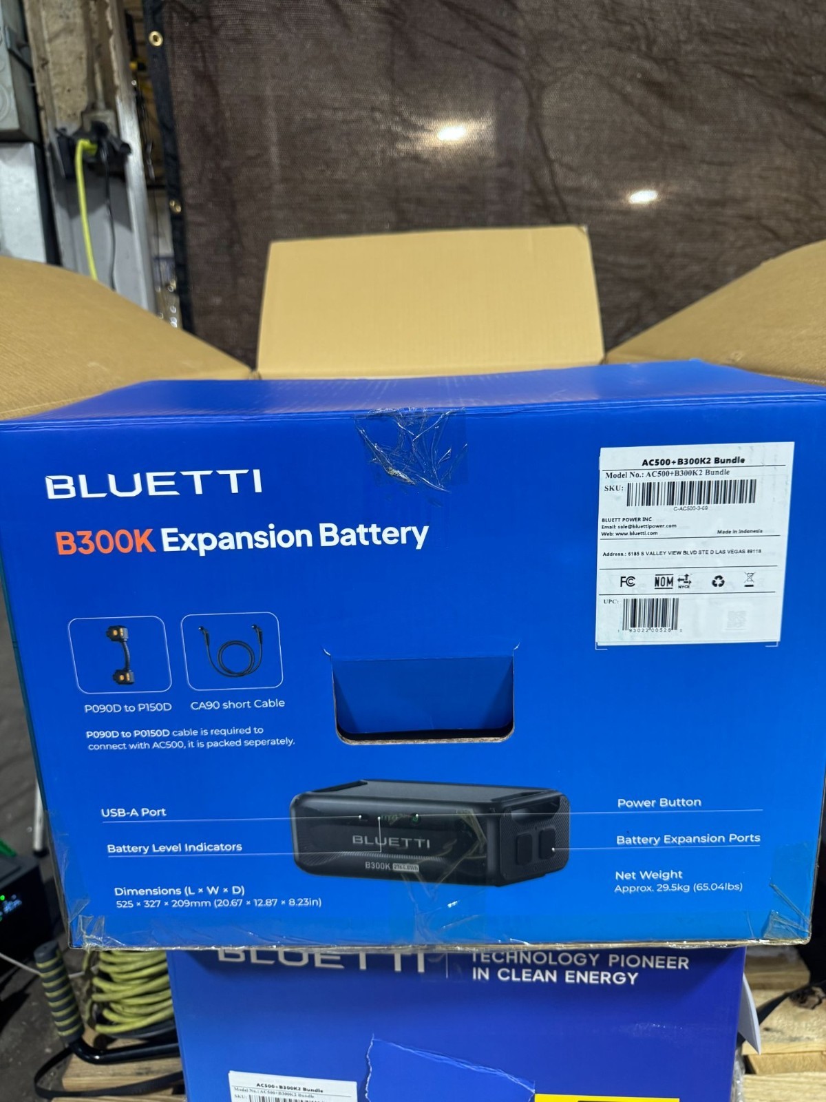 Bluetti Portable Power Station AC500+B300K Combo Open Box gallery