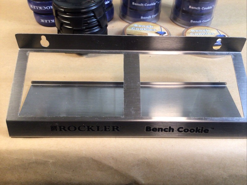 Rockler Bench Cookie Plus Work Gripper Kit with Grippers and Risers & Wall Mount gallery