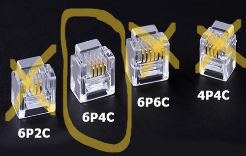 Gavita Interconnect Cable RJ14 to RJ14 - 6P4C 2 ft gallery