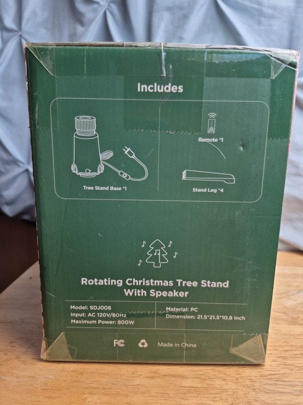 New 360 Degree Rotating Christmas Tree Stand up to 9 Ft 120 Lb Artificial Tree gallery
