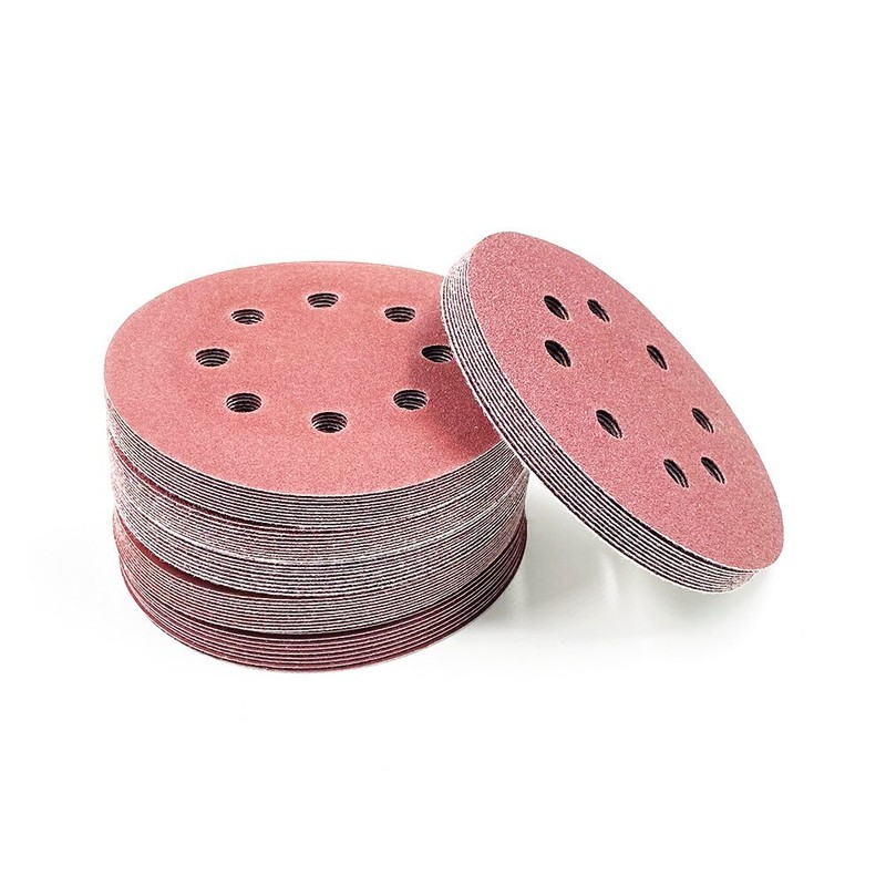 5 inch Sanding Discs 40-2000 Grit for Sander 8-Holes Hook Loop Sandpaper gallery
