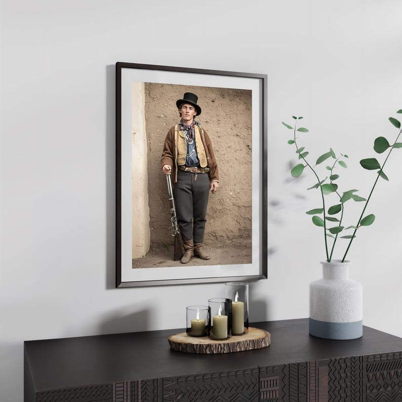 Billy The Kid, Photography Prints, Vintage Wall Art, Retro Poster No Frame gallery