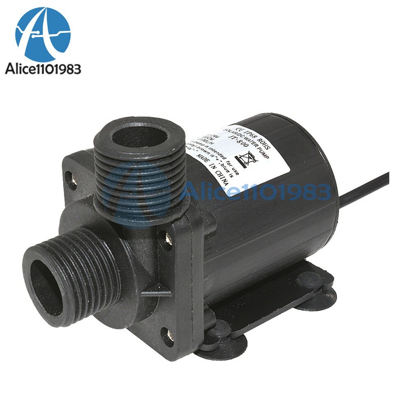 DC 12V 24V Hot Water Circulation Pump Solar Water Pump Brushless Motor 800L/H gallery