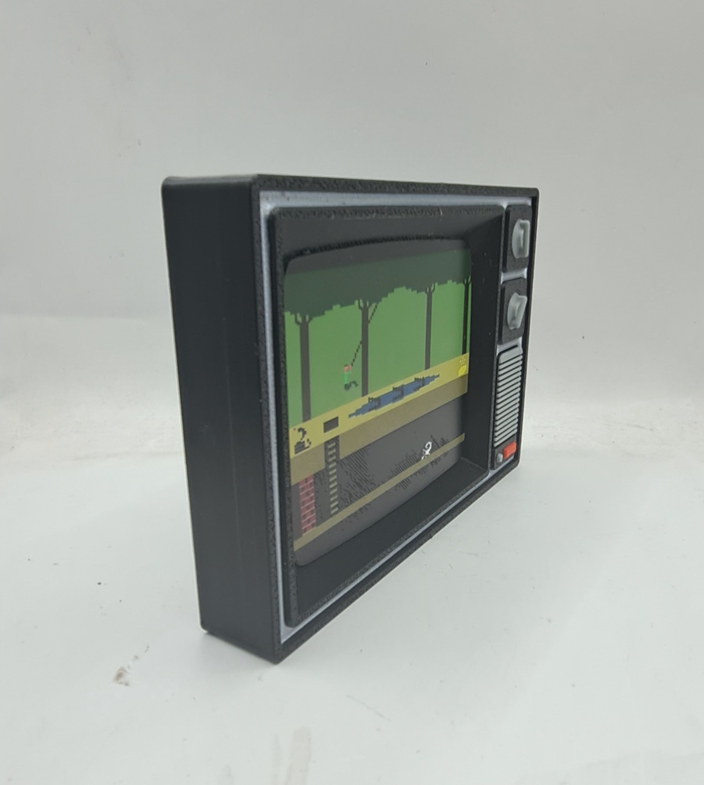 Pitfall! Retro TV Display Atari 2600 Activision Classic Video Game Nostalgia gallery