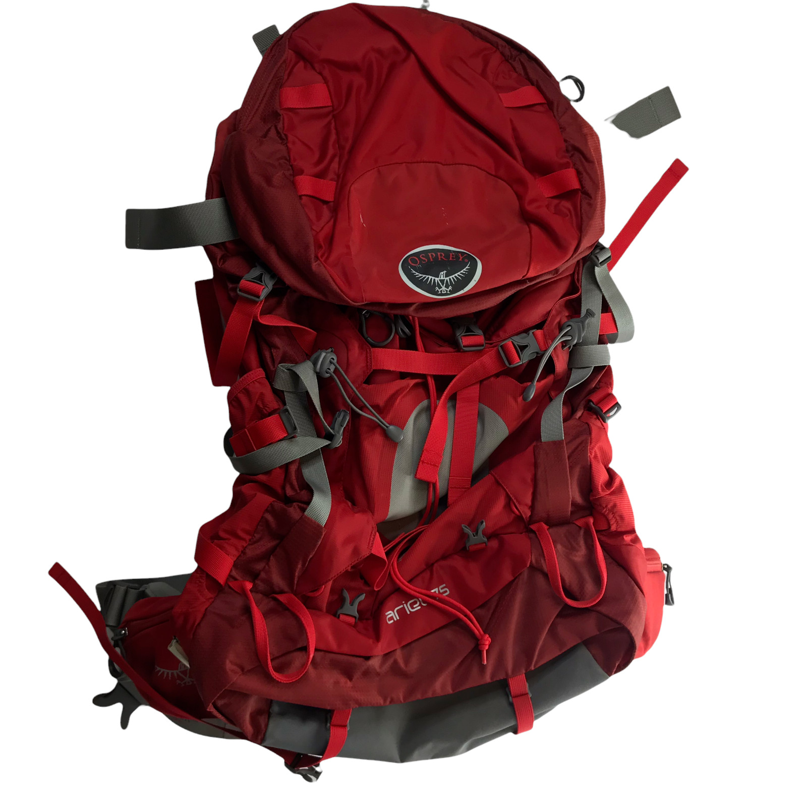 OSPREY Ariel Backpack Red 75 Liter, Excellent Condition 5