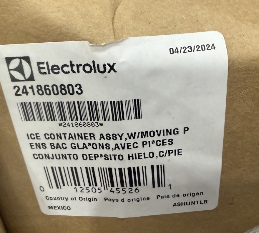 Ice Container Assembly Compatible For Frigidaire Replacement part 241860803 New gallery