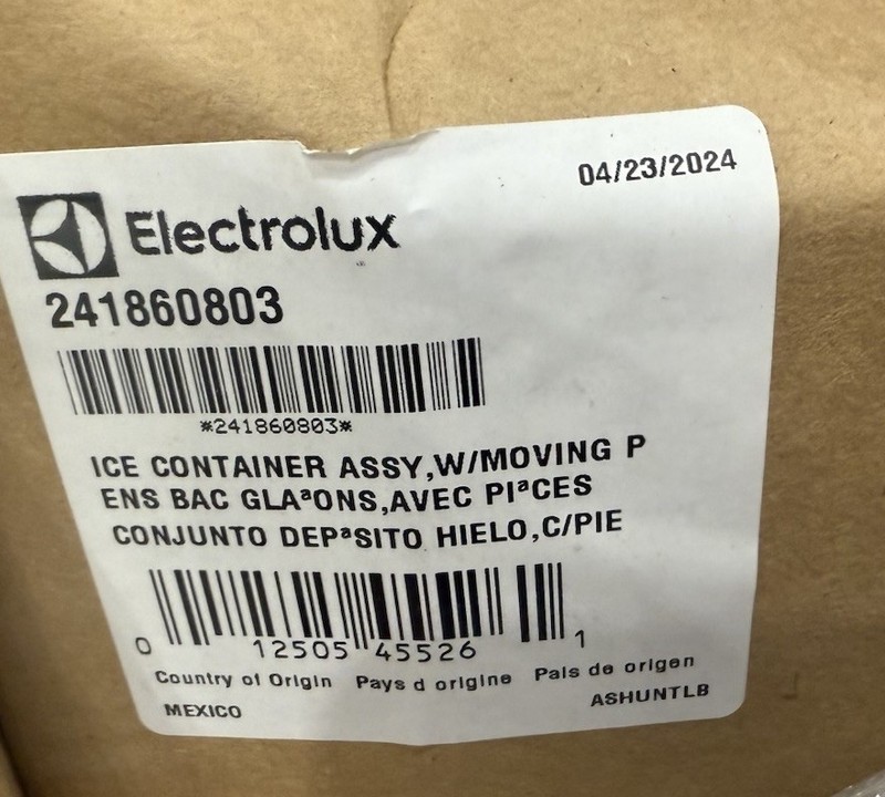 Ice Container Assembly Compatible For Frigidaire Replacement part 241860803 New gallery