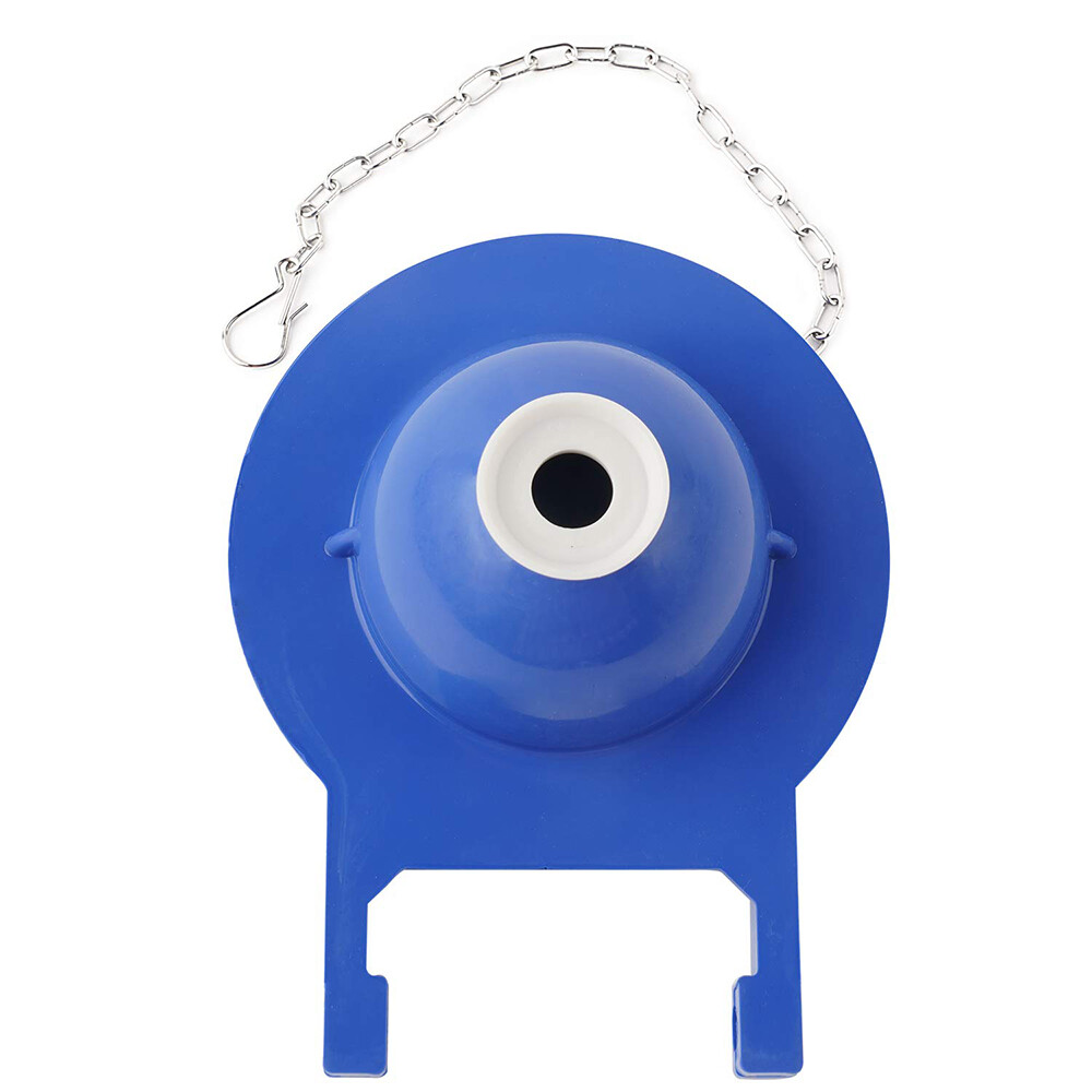 2 Pack 3 Inch Toilet Flapper Replacement Fit For TOTO flapper Model THU140S Blue gallery