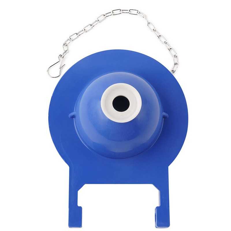 2 Pack 3 Inch Toilet Flapper Replacement Fit For TOTO flapper Model THU140S Blue gallery