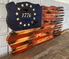 Rustic War Torn Rustic American Flag 11 x 22 gallery