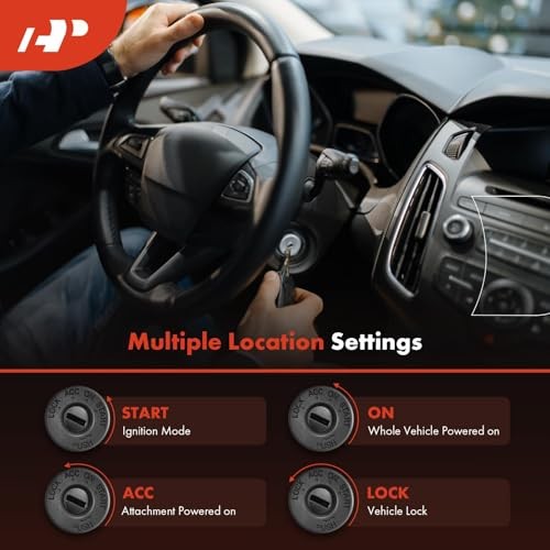 Ignition Lock Cylinder with 2 keys Compatible with Toyota Vehicles - Corolla gallery
