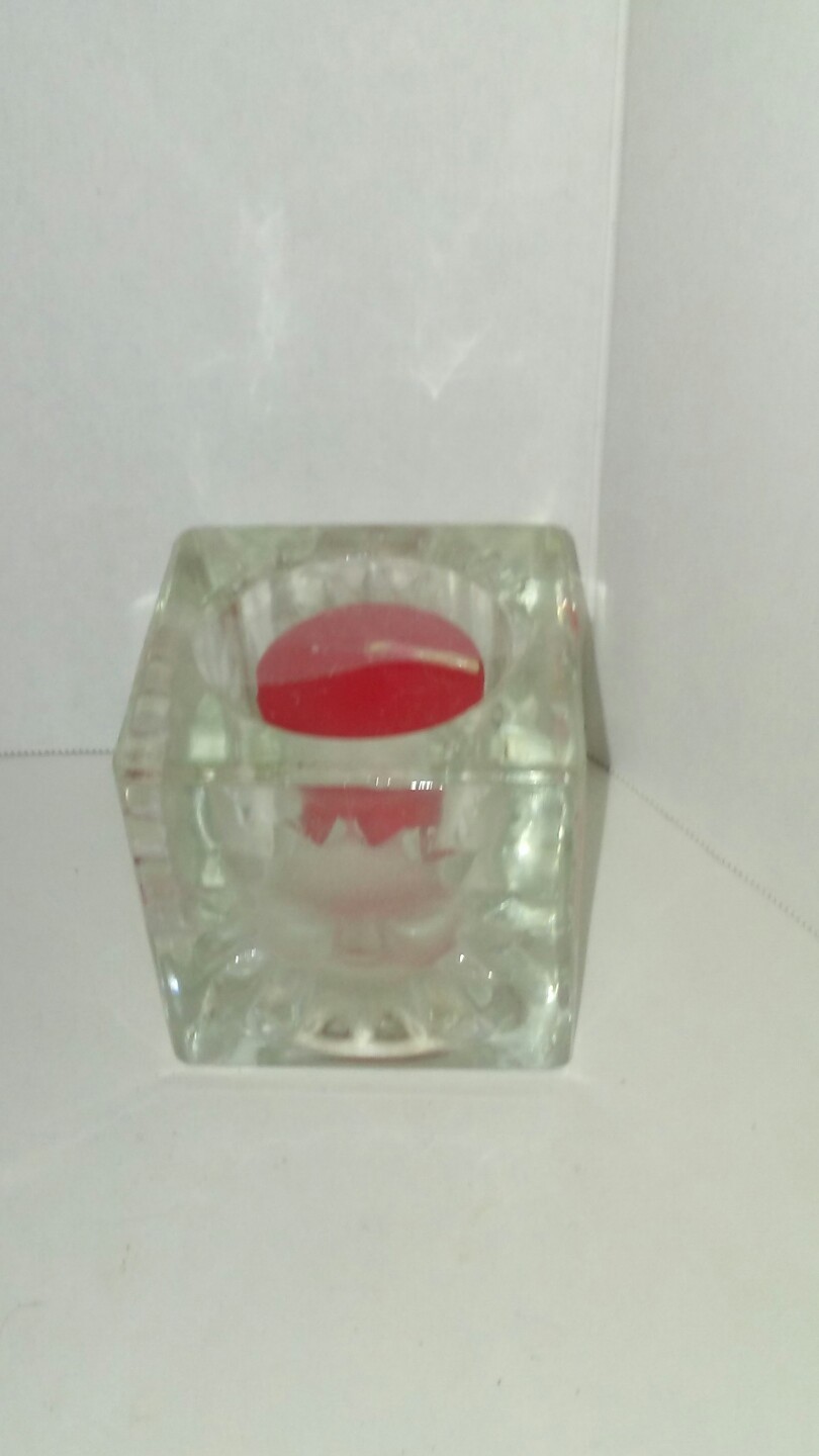 Sun Design Cube Candle Holder With Candle gallery