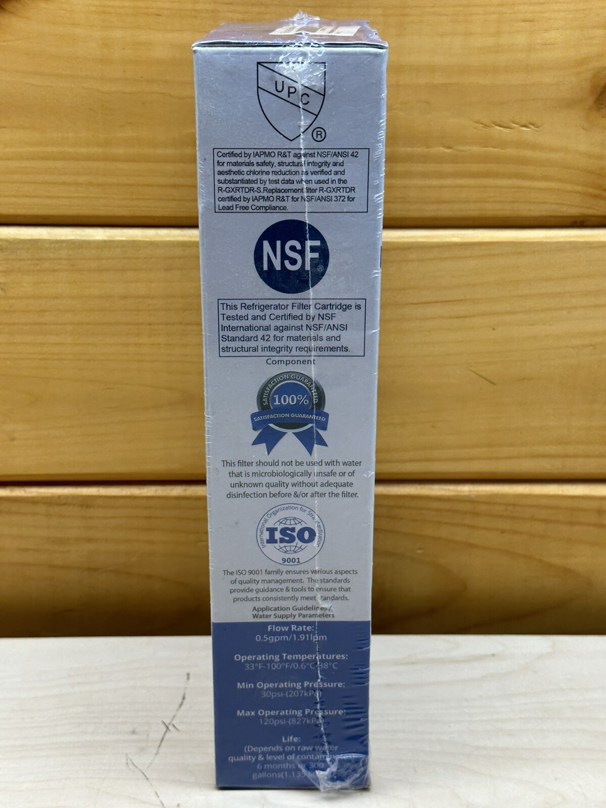 (2) Pack Refresh Refrigerator Water Filter R-GXRTDR-S 0.5-1GPM 30-120PSI 300gal gallery