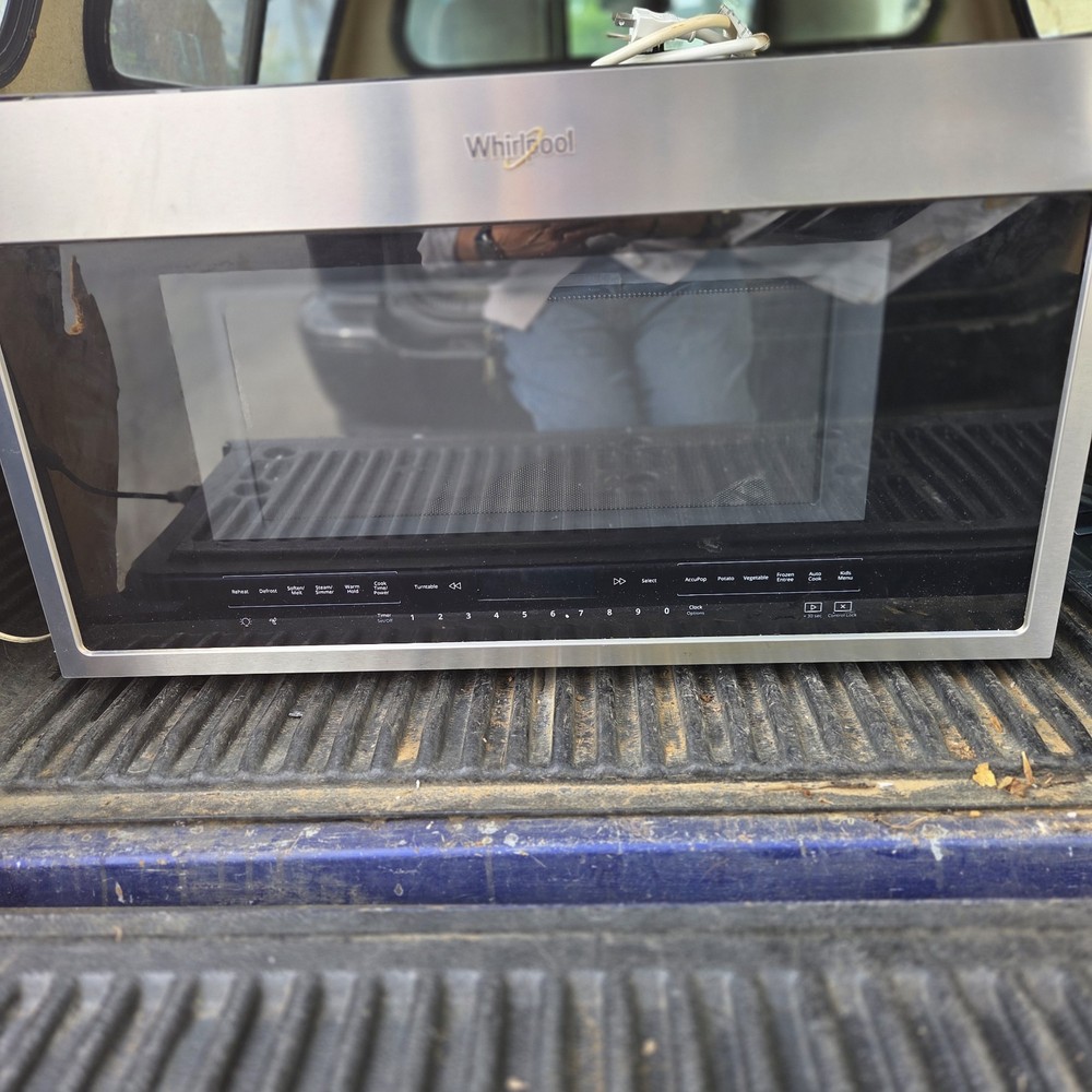 Whirlpool Over-the-Range Microwave 1.7 cu ft WMH7502 1hz w/Vents As-Is