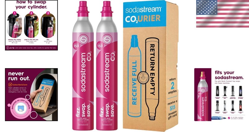 Compatible with TERRA & Other Brands - CO2 Refill gallery