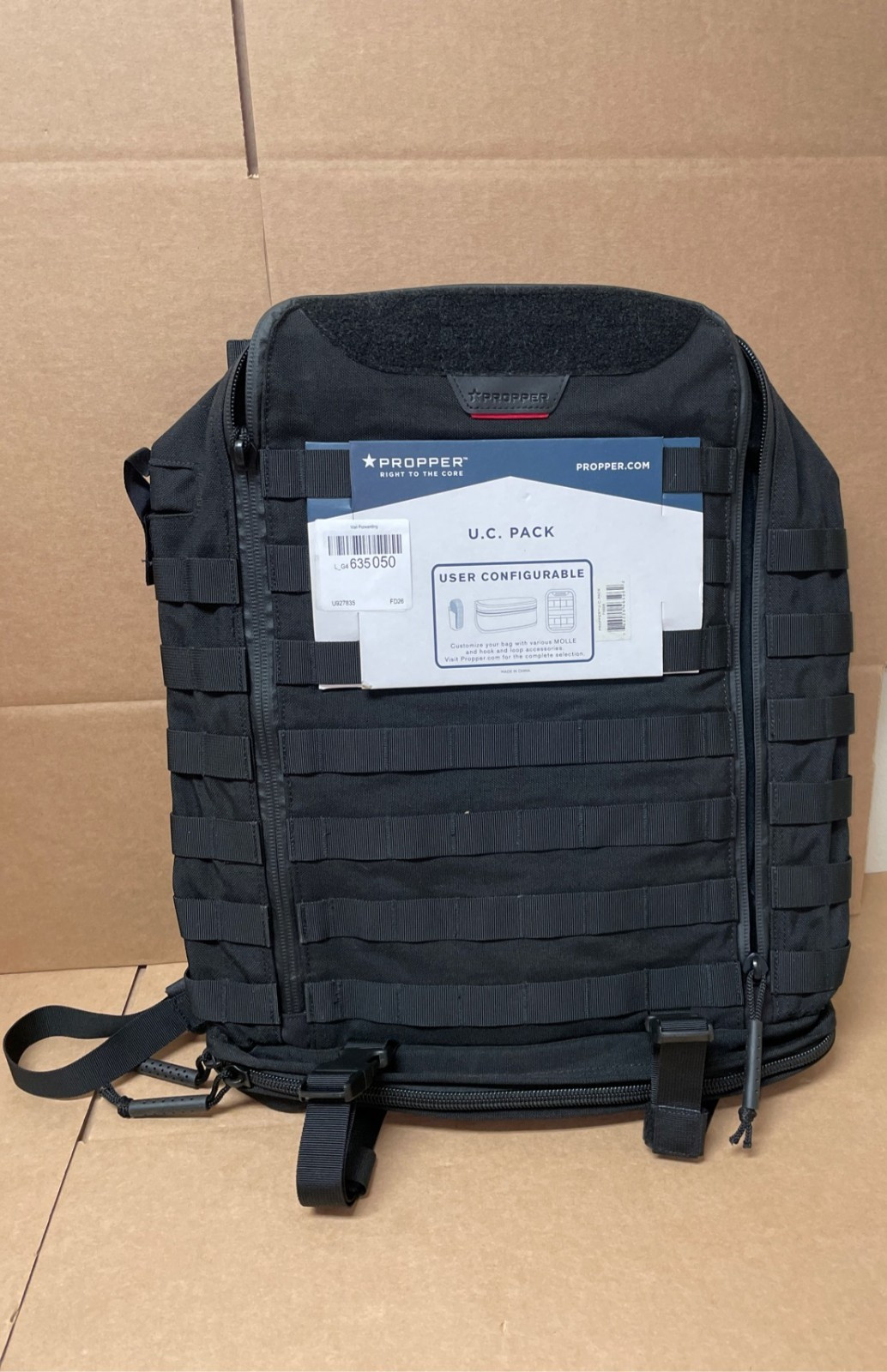 Propper® U.C. Pack Molle Marine Corps Style USMC Assault Tactical Backpack Black 4