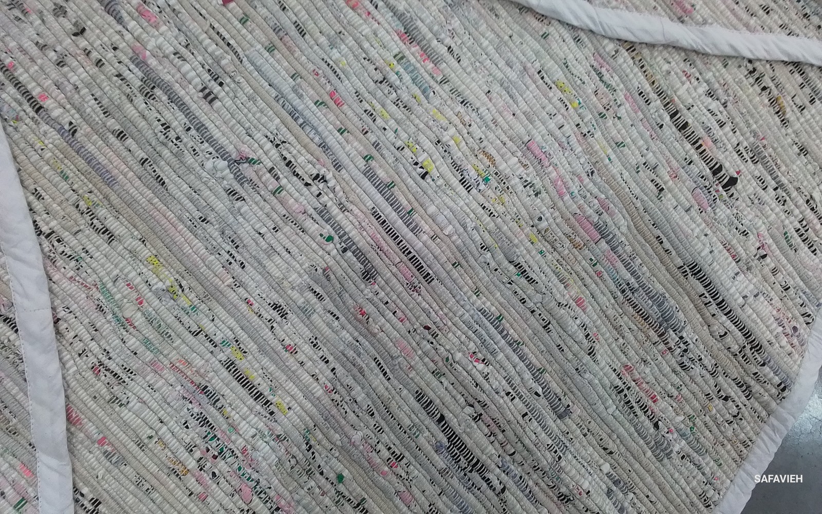 IVORY / MULTI 9'-0" x 9'-0" Back Stain Rug, Reduced Price 1172789259 RAR121G-9R gallery