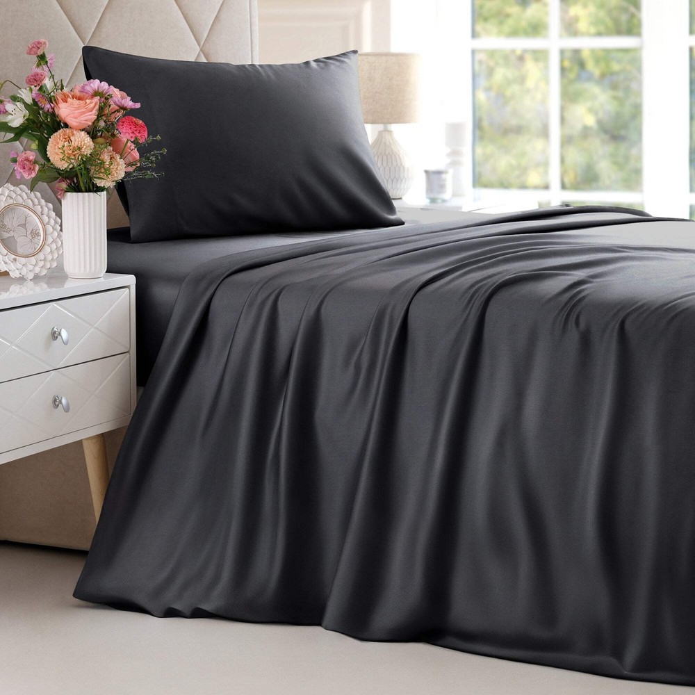 100% Bamboo Sheet Sets, Soft, Cooling & Breathable Bed Sheets by CGK Linens