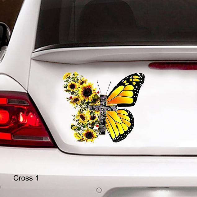LARGE-SIZED CAR DECAL - CHRISTIAN RELIGION - 6 CHOICES gallery
