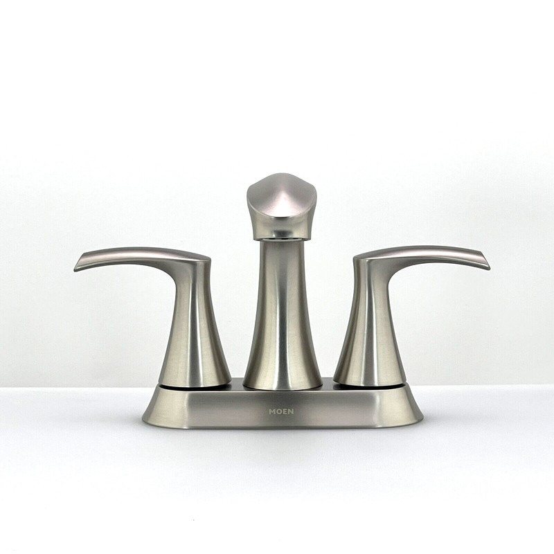 Moen 84137SRN Graeden 4" Centerset Bathroom Faucet & DRAIN - Brushed Nickel gallery