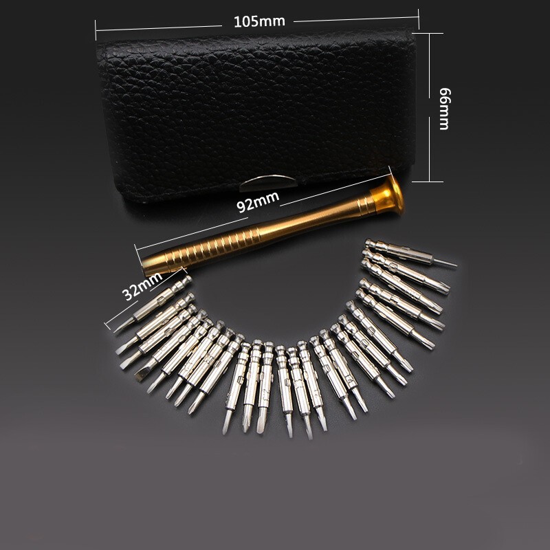 25 in 1 Multi-function holster hand screwdriver Repair tool bit set useful gallery