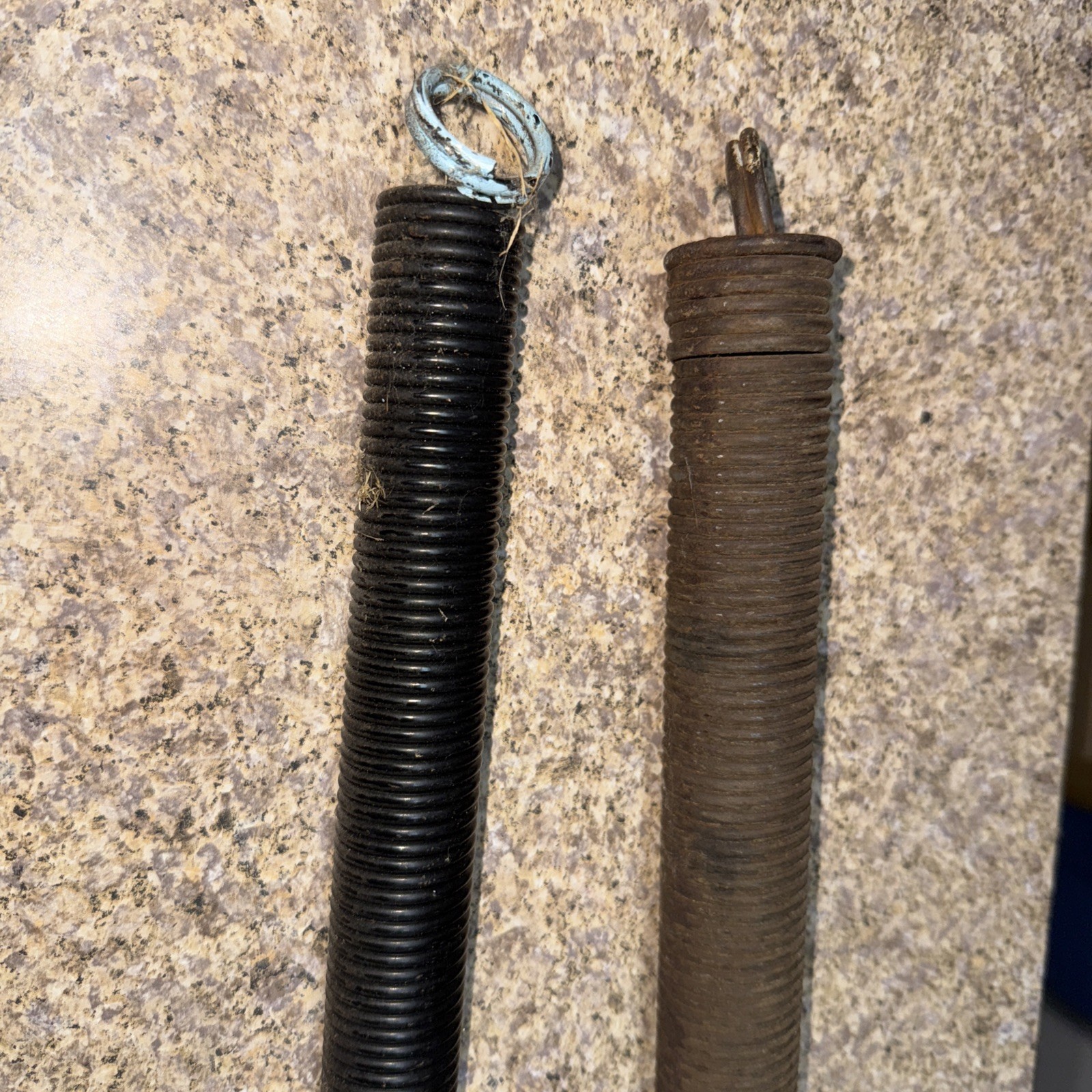 2 Vintage 90lbs Garage Door Spring Only 9 Ft x 7 Ft Door 27” Springs Only gallery