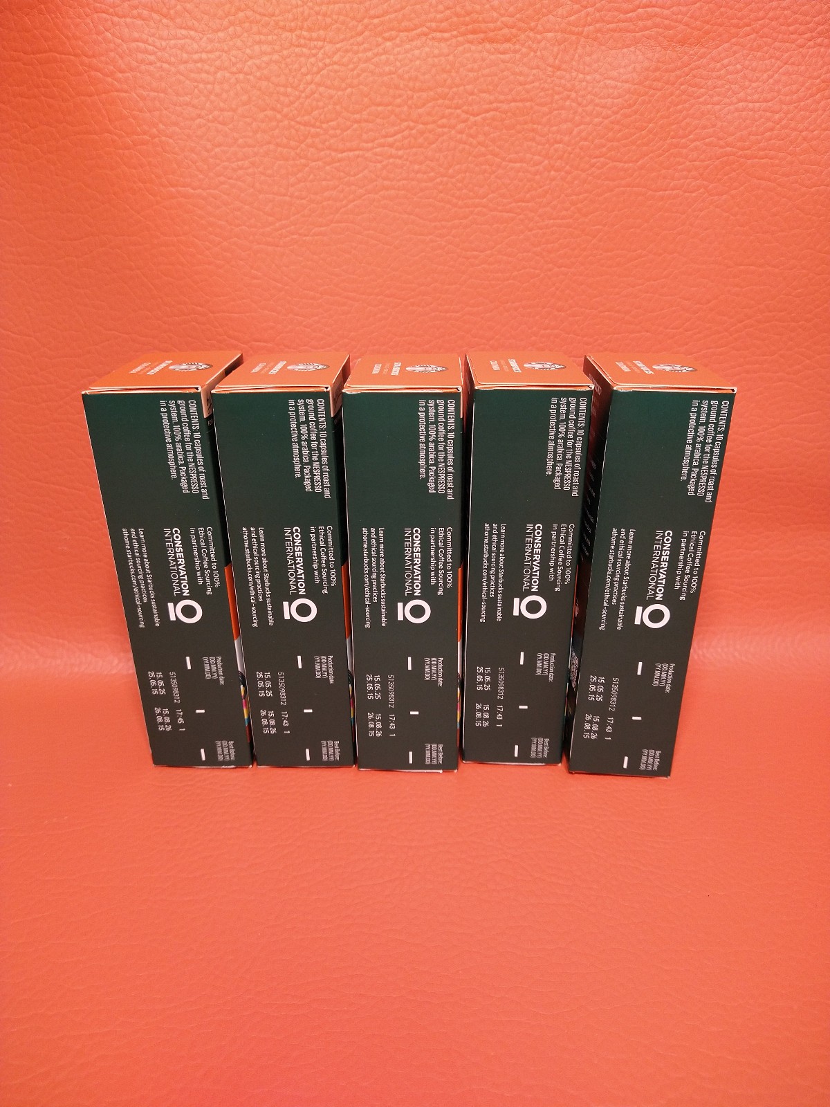 Starbucks Colombia Capsule Pods 50 Count Date 08-2026 NESPRESSO Original Machine gallery