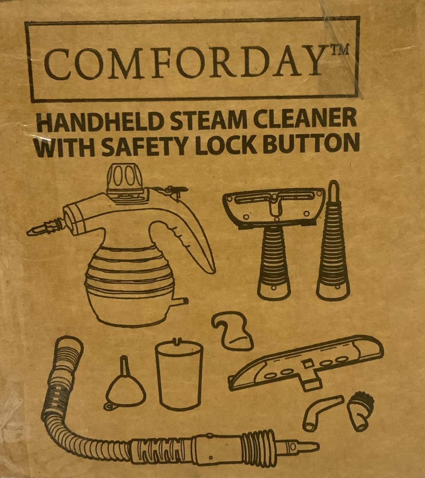 🥥 Comforday Handheld Steam Cleaner Household🆕AS SHOWN👇NO BOX‼️ gallery