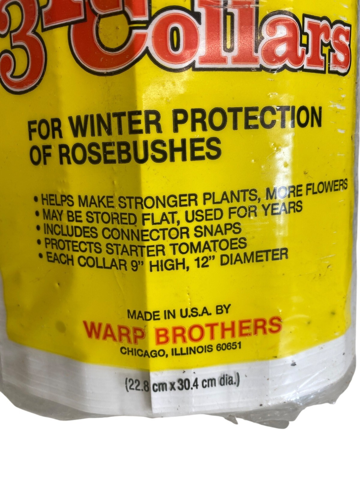 Warps Rose Collars Winter Protection Of Rosebushes - 3 Pack gallery