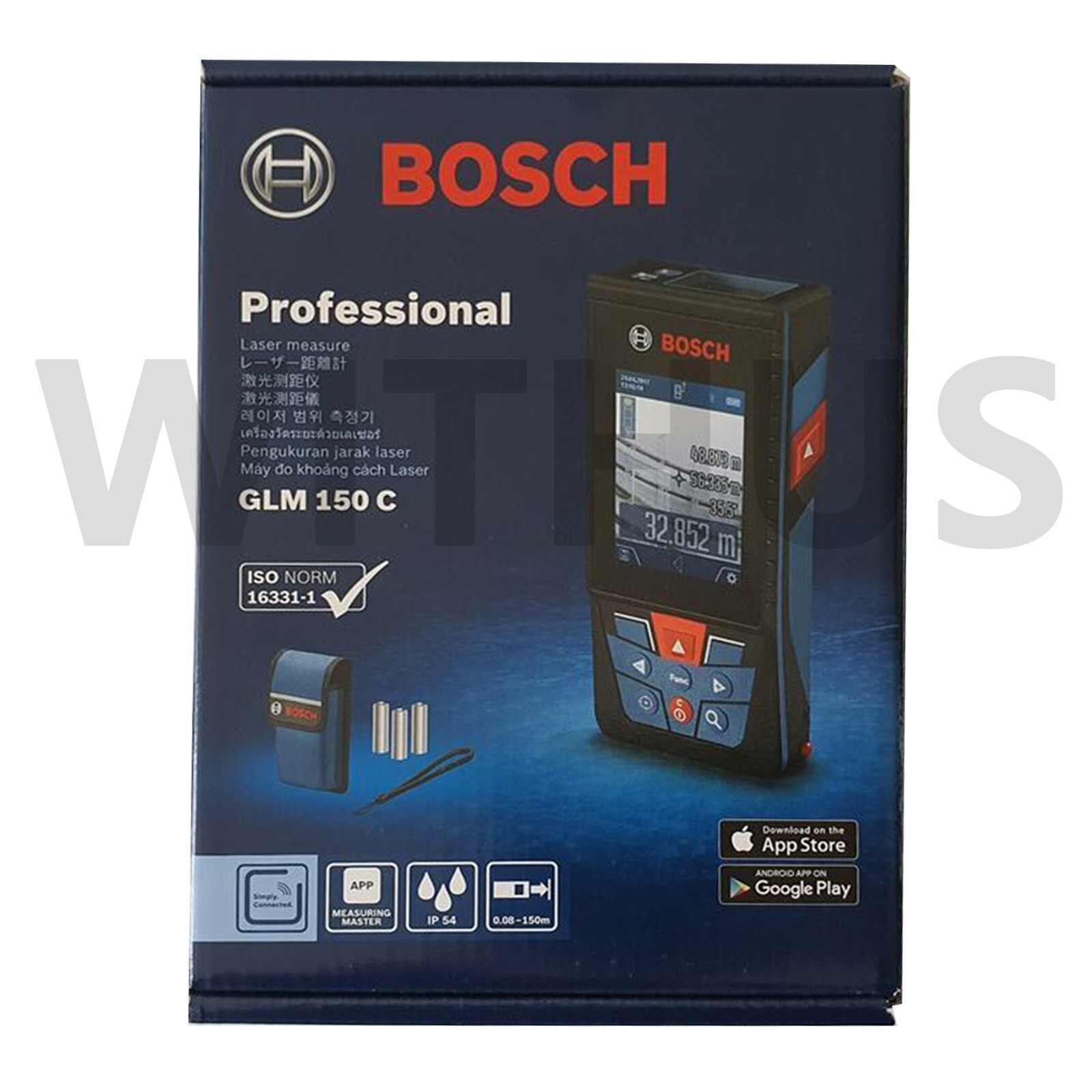 Bosch GLM150 C Pro Distance Meter Laser Measure Bluetooth IP54 Sloping Gauge gallery
