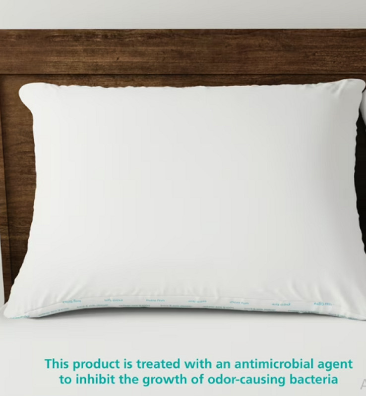 Mainstays Back & Side Sleeper Bed Pillow, Standard/Queen - Extra Firm Support gallery