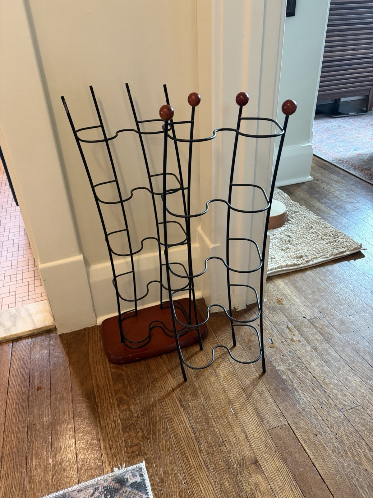 Vintage - Atlantic Wave DVD Rack 52" Storage Tower Y2K Curved gallery