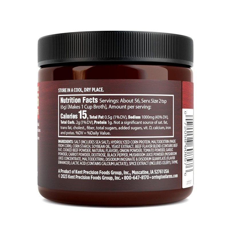 12 oz Easy Dissolving Beef Bouillon - Perfect for Soups, Sauces & Marinades gallery