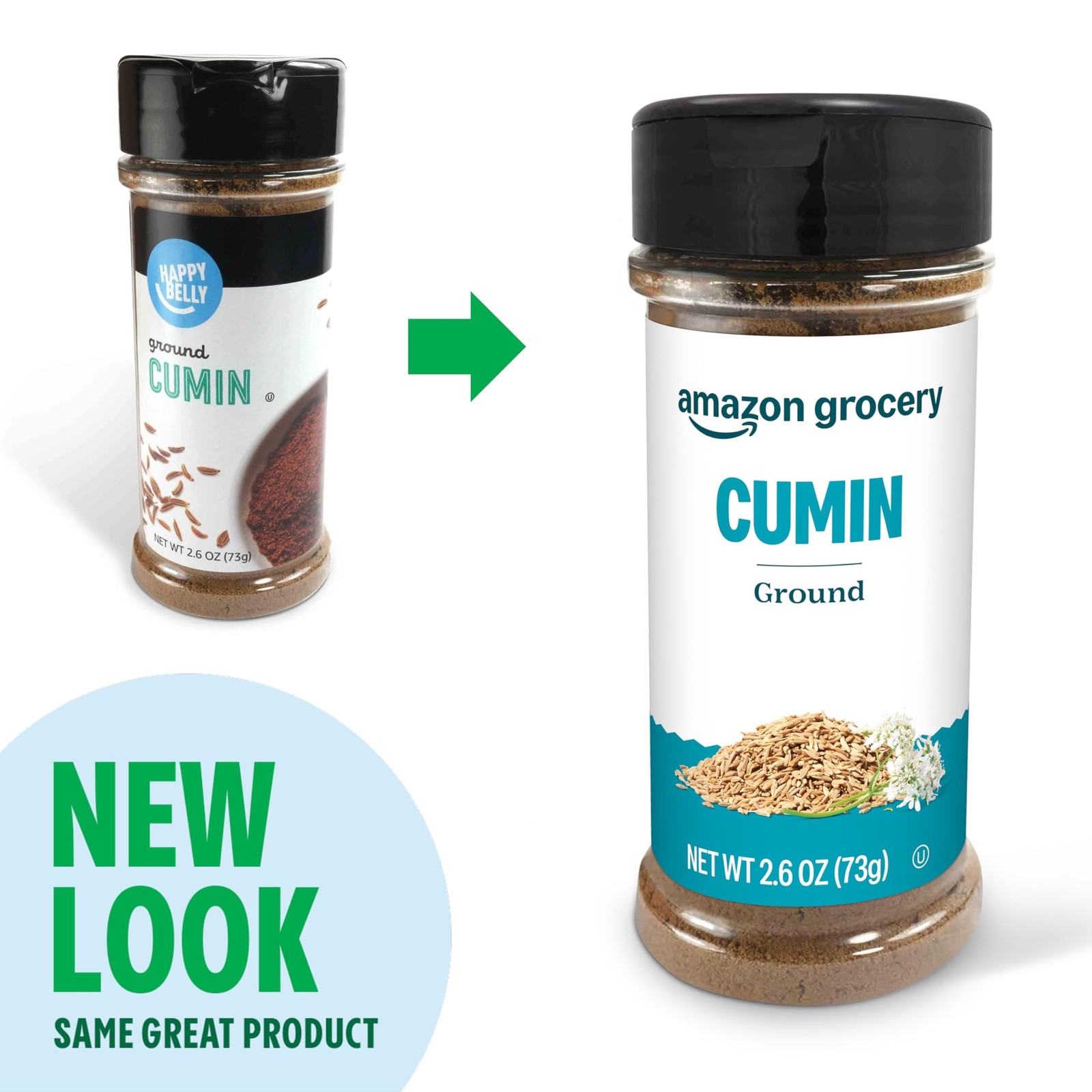 Amazon Grocery, Ground Cumin, 2.6 Oz ounce (Pack of 1) gallery