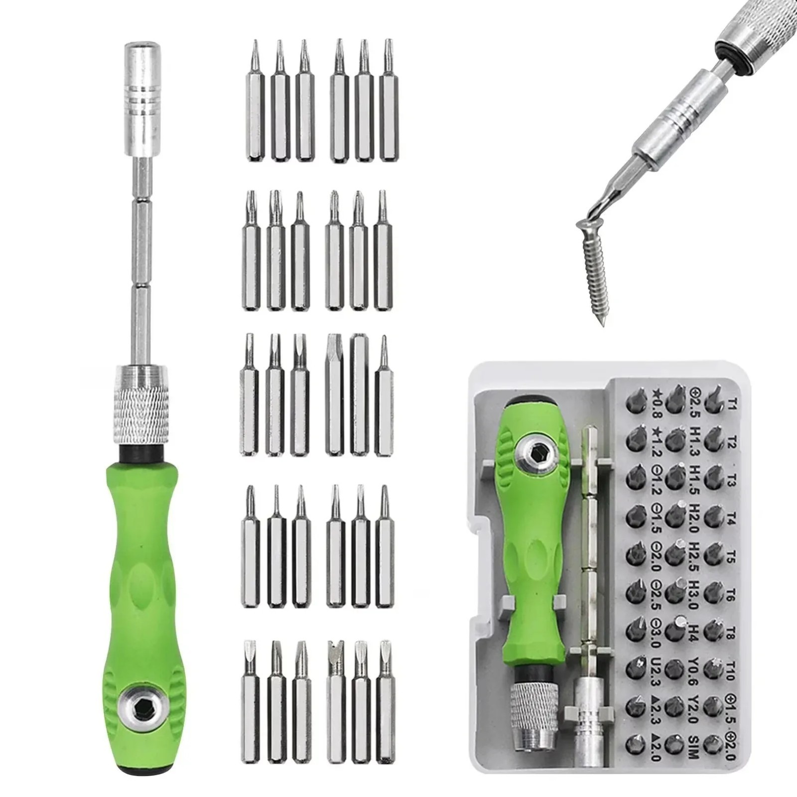 Precision Screwdriver Set 32 in 1 mini magnetic Screwdriver Set maintenance HOVi gallery